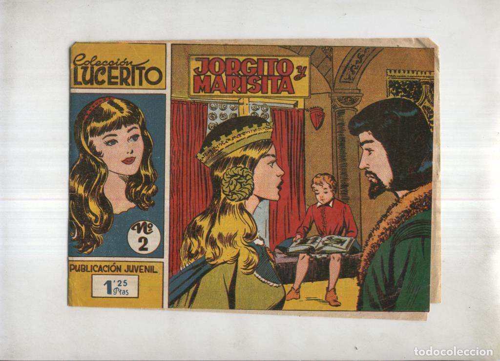 Comics: Coleccion Lucerito numero 02: Jorgito y Marisita -