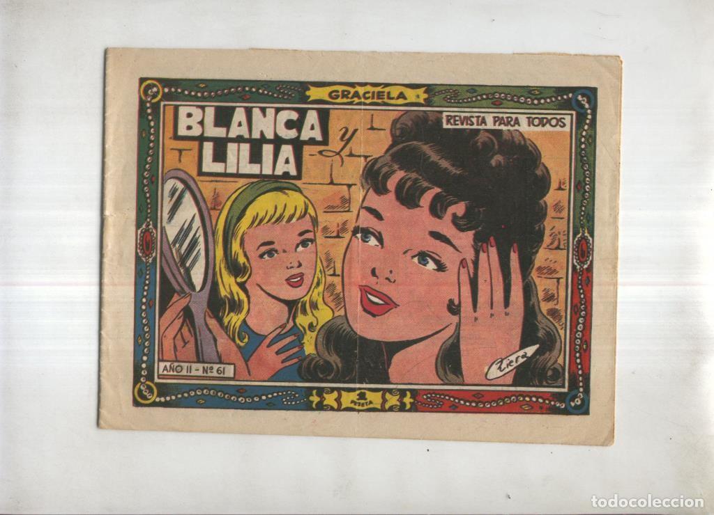 Comics: Coleccion Graciela numero 061: Blanca y Lilia - J.Riera