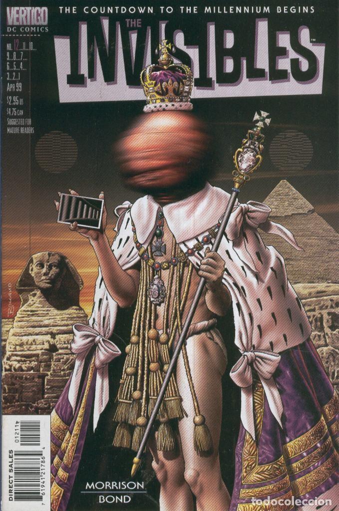 Comics: THE INVISIBLES, Vol.3 No.01 : Satanstorm ONE (en portada numeracion 12) - Philip Bond