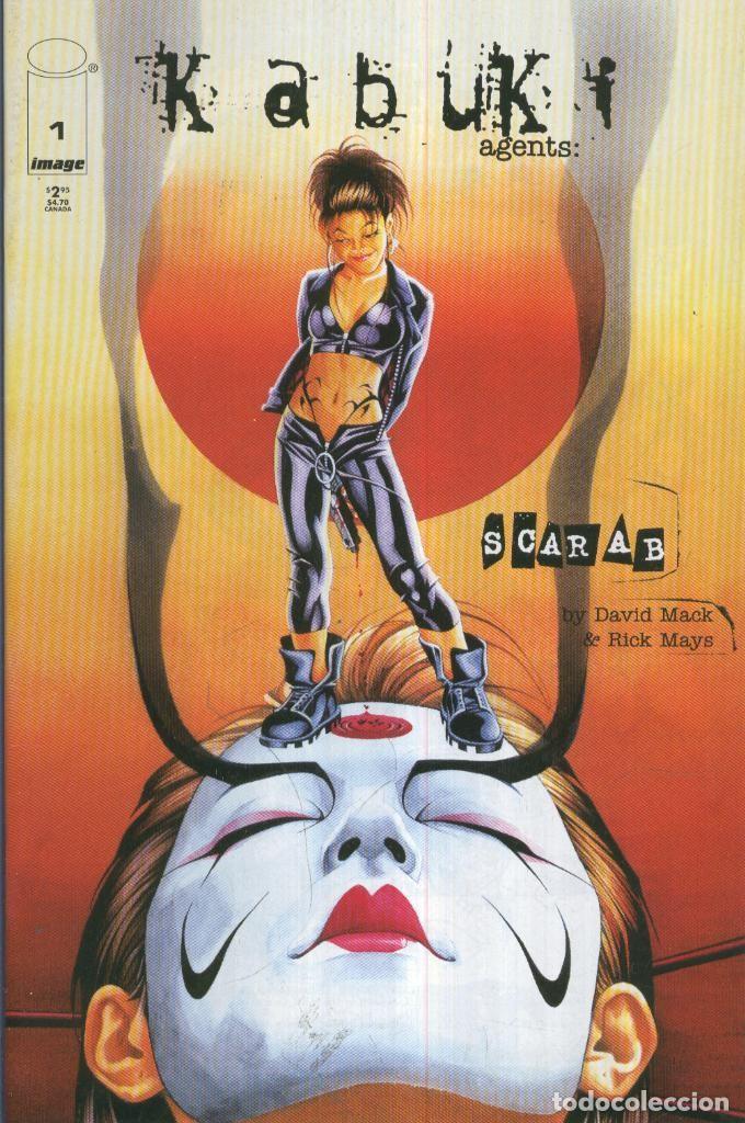 C&oacute;mics: KABUKI AGENTS (SCARAB) No.01: Synchronicity - David Mack - Foto 1