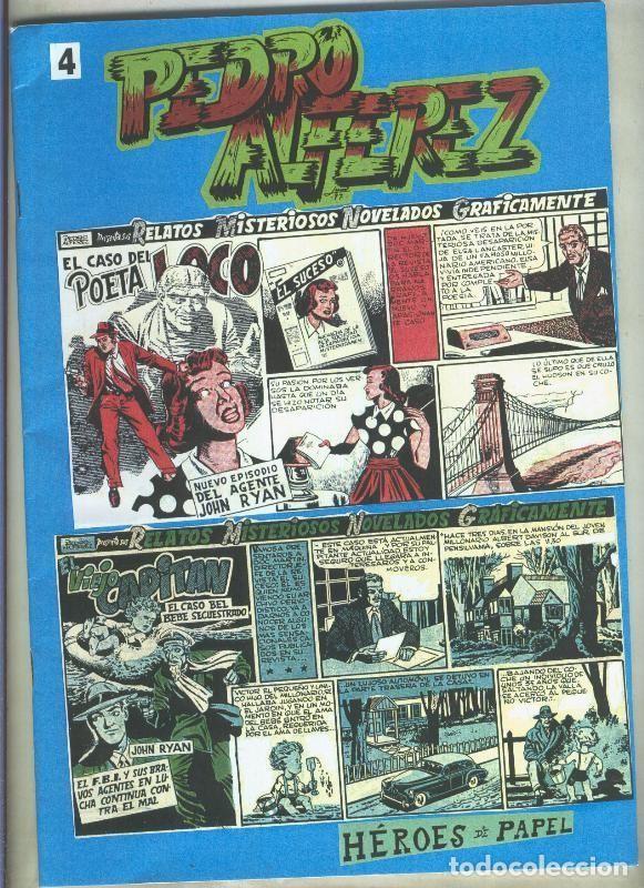 Comics: Heroes de Papel: Pedro Alferez numero 4 (numerado 1 en interior cubierta) - Pedro Alferez