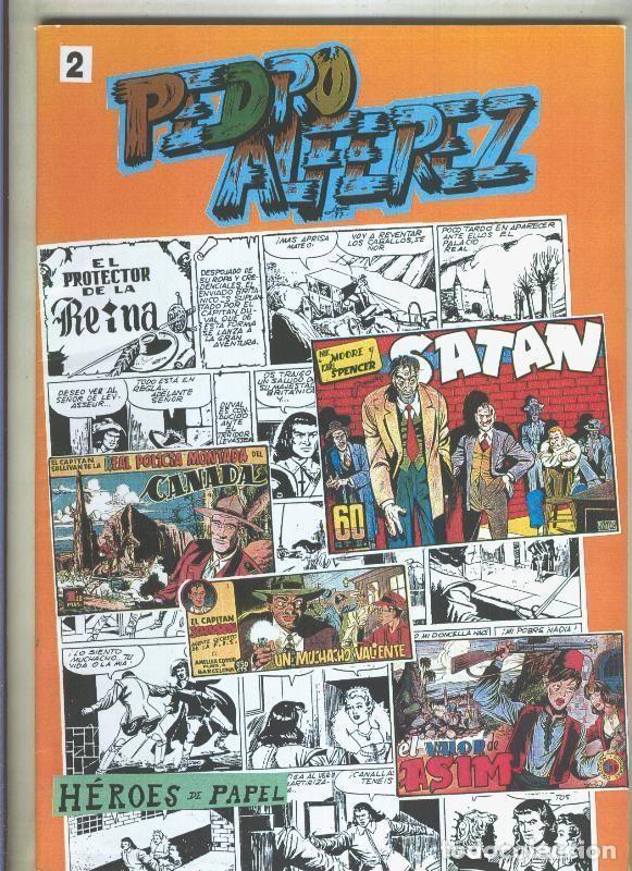 Comics: Heroes de Papel: Pedro Alferez numero 2 (numerado 1 en interior cubierta) - Pedro Alferez