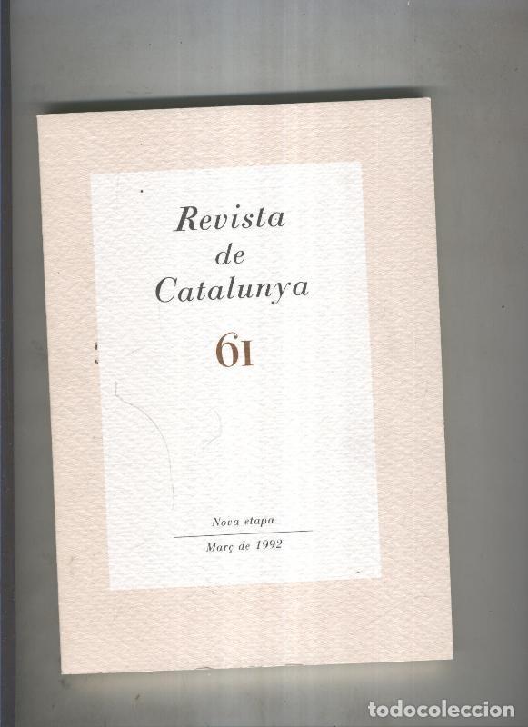 C&oacute;mics: Revista de catalunya numero 61 - Varios - Foto 1