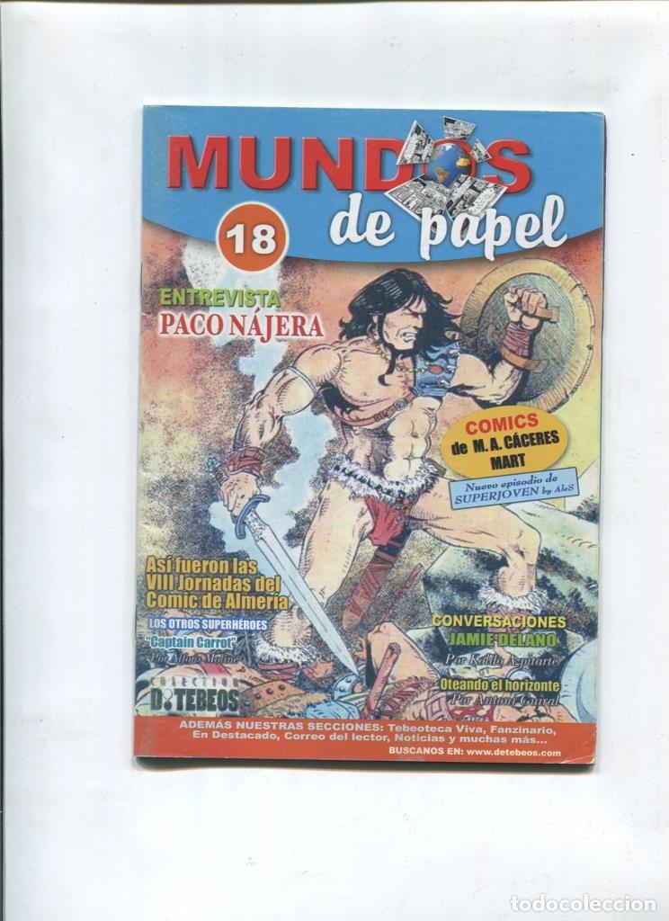C&oacute;mics: Mundos de papel numero 18 - Varios - Foto 1