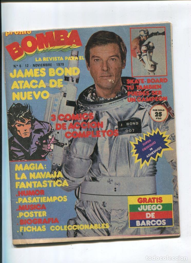 Comics: Bomba revista de comic + TV + articulos del corazon numero 06 - Jesus Blasco, etc