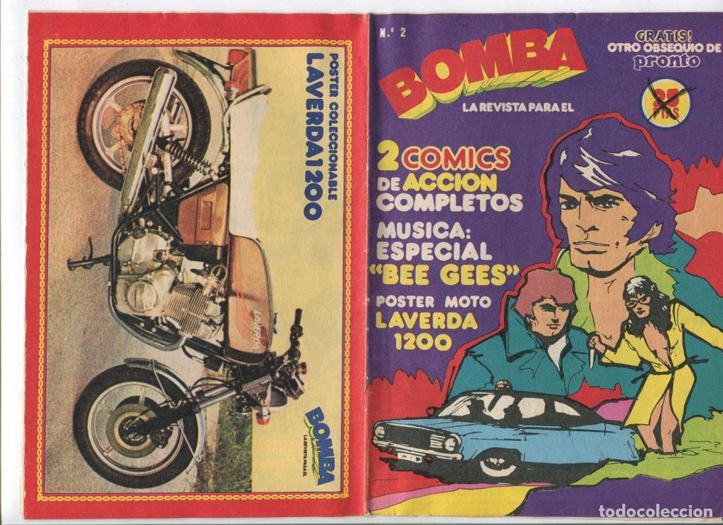 Comics: Bomba revista de comic + TV + articulos del corazon numero 02 - Jesus Blasco, etc