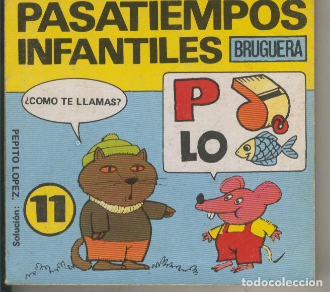 C&oacute;mics: Pasatiempos infantiles numero 11 - Varios - Foto 1
