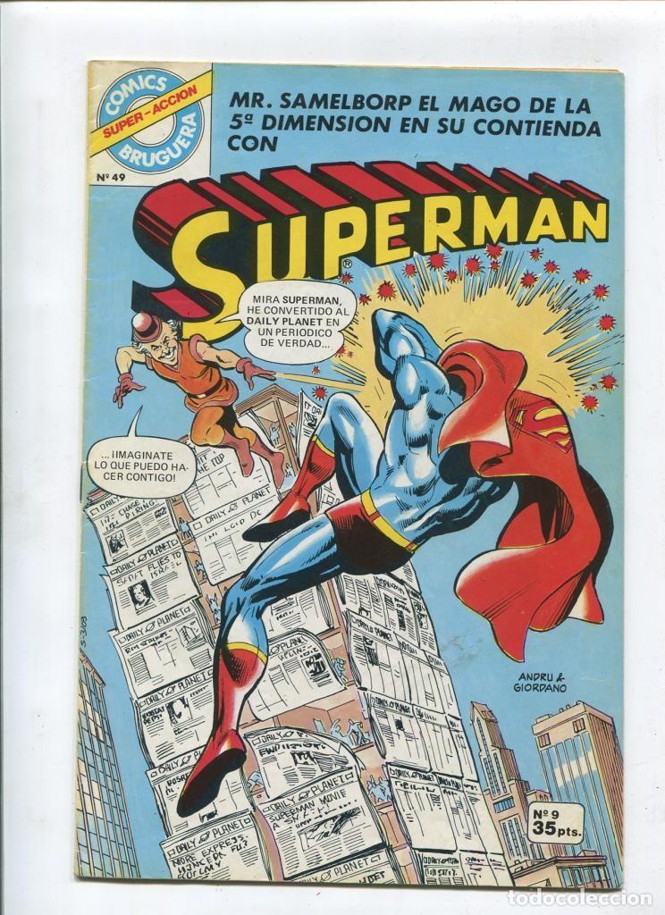 C&oacute;mics: Comics Bruguera Superman numero 09 : Samelborp - varios - Foto 1