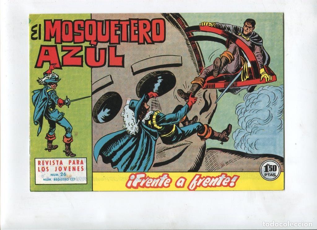 Comics: Facsimil: El Mosquetero Azul numero 26: Frente a frente - Manuel Gago