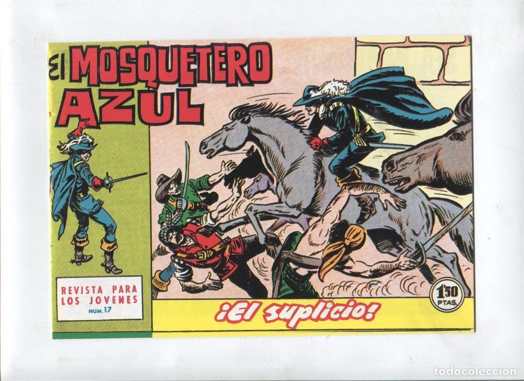C&oacute;mics: Facsimil: El Mosquetero Azul numero 17: El suplicio - Manuel Gago - Foto 1