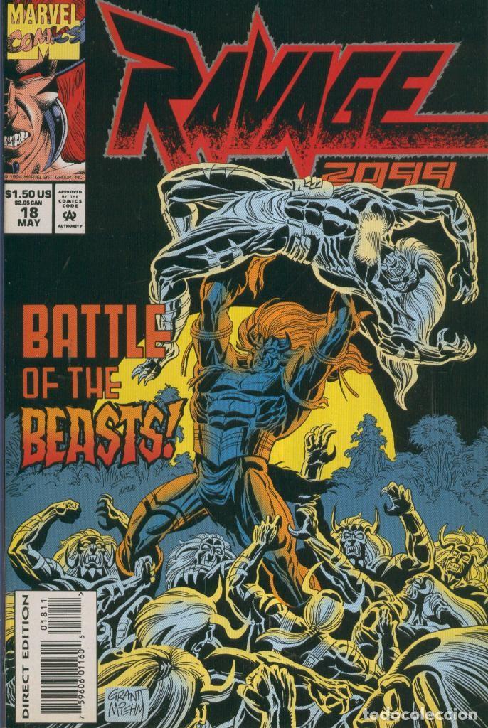 Fumetti: RAVAGE 2099, Vol.1 No.18: Forward of the Past - Pat Mills and Tony Skinner