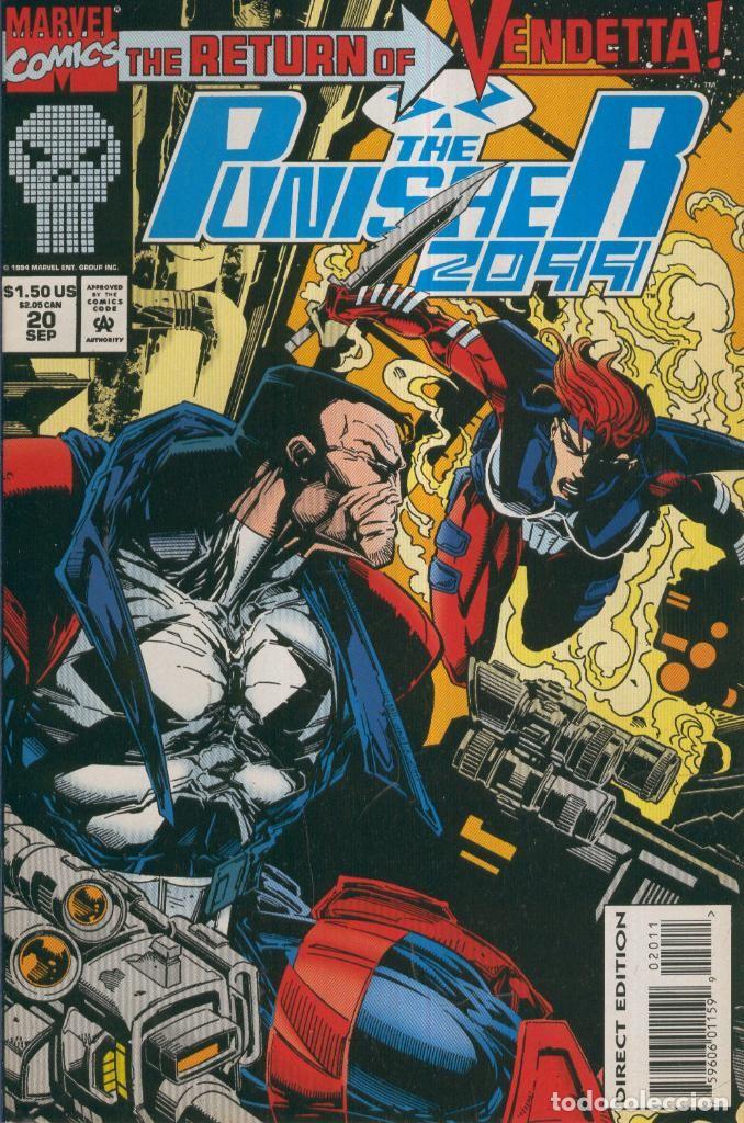 C&oacute;mics: THE PUNISHER 2099, Vol.1 No.20: Deadlier than the Male - Pat Mills and Tony Skinner