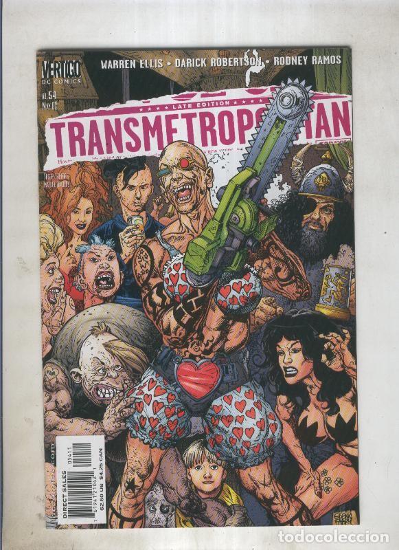 C&oacute;mics: Transmetropolitan numero 54 - Varios - Foto 1