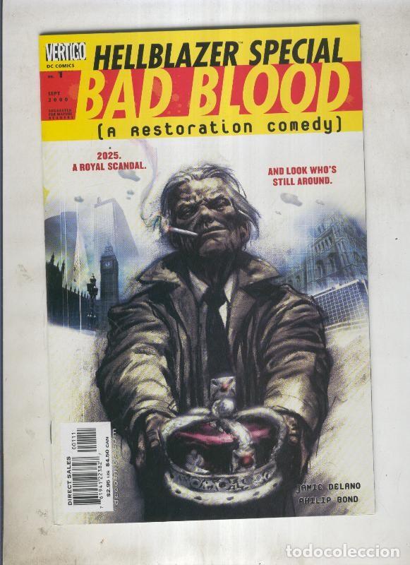 C&oacute;mics: Hellblazer special bad blood numero 001 - Varios - Foto 1