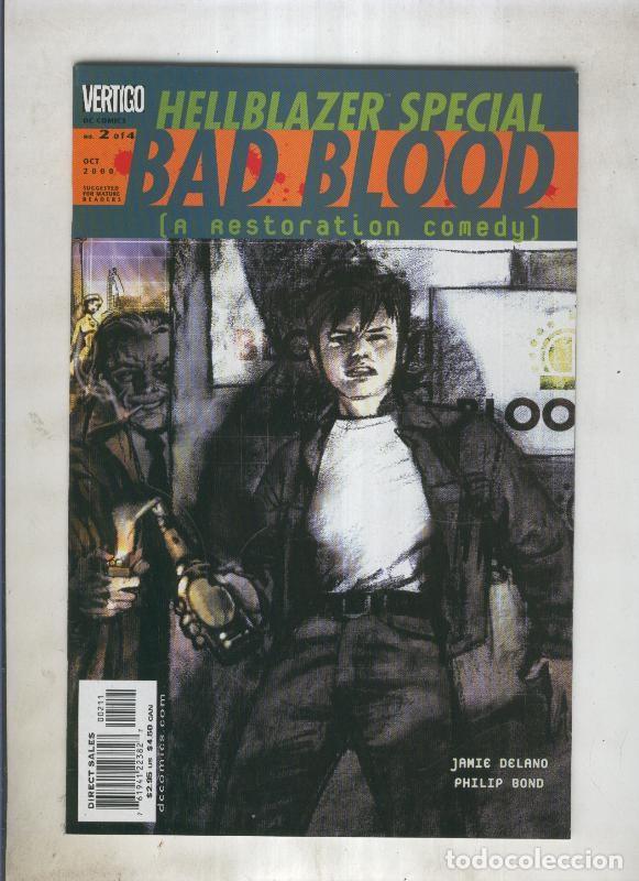 C&oacute;mics: Hellblazer special bad blood numero 2 - Varios - Foto 1