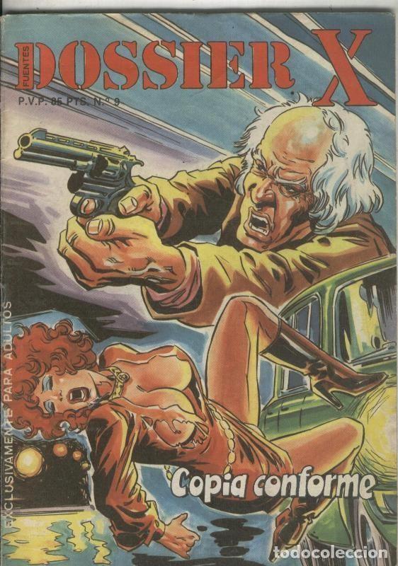 C&oacute;mics: Dossier X numero 09 (numerado 2 en trasera) - Varios - Foto 1