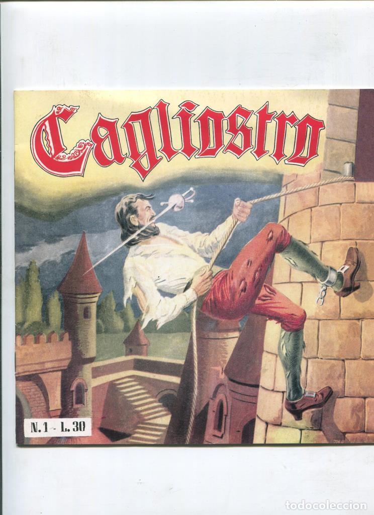 Comics: Cagliostro de A.Lavezzolo, facsimil del numero 01 - A.Lavezzolo