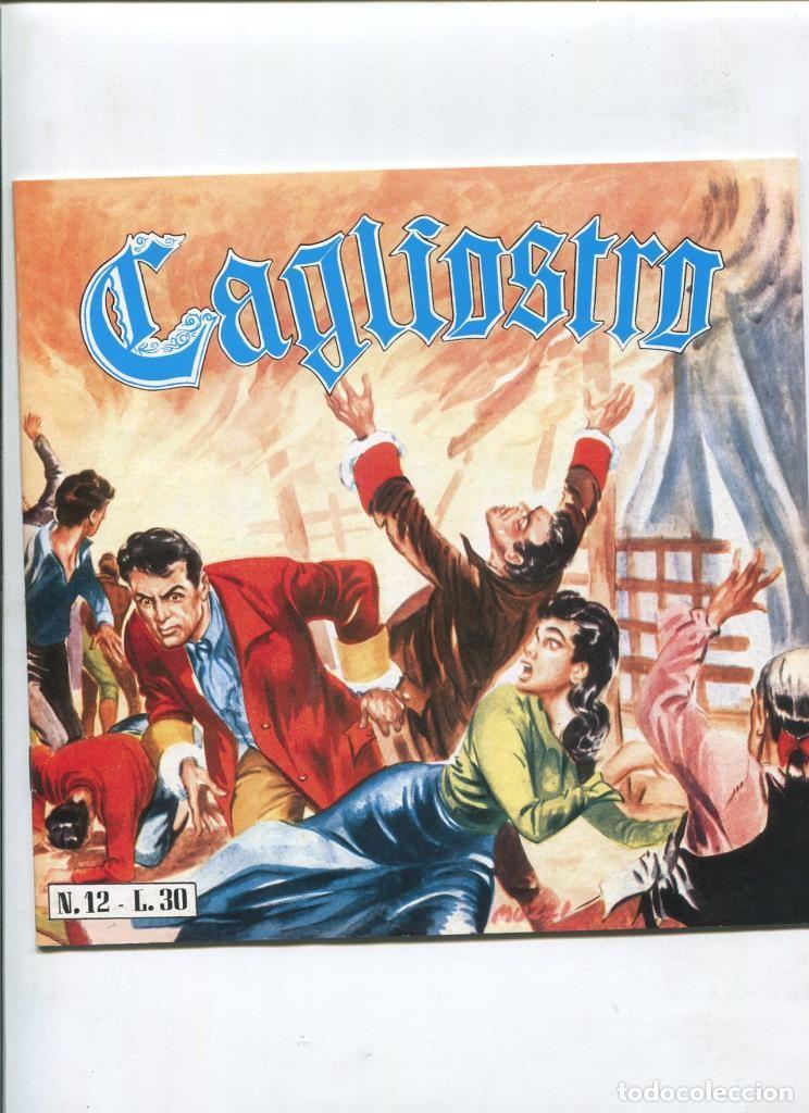 Comics: Cagliostro de A.Lavezzolo, facsimil del numero 12 (fin de la obra) - A.Lavezzolo