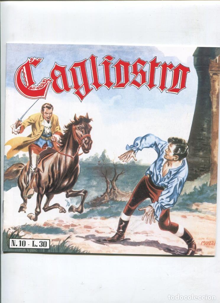 Comics: Cagliostro de A.Lavezzolo, facsimil del numero 10 - A.Lavezzolo