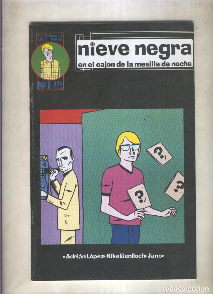Comics: Nieve negra en el cajon de la mesilla de noche numero 1 - Adrian Lopez-Kike Benlloch-Jano