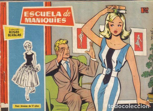 Fumetti: Rosas Blancas numero 072: escuela de maniquies - Ana Maria y Mico