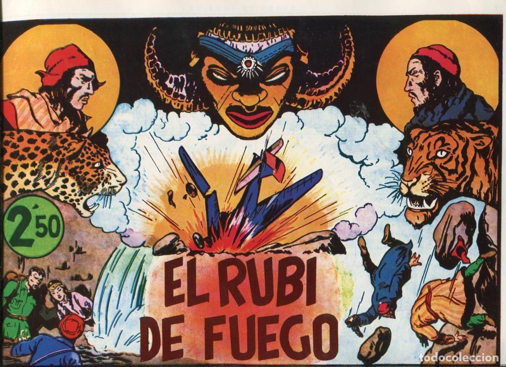 C&oacute;mics: Facsimil Grandes Aventuras: El rubi de fuego - varios