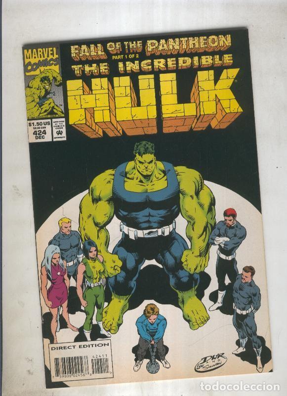 C&oacute;mics: The incredible hulk numero 424 - Varios - Foto 1