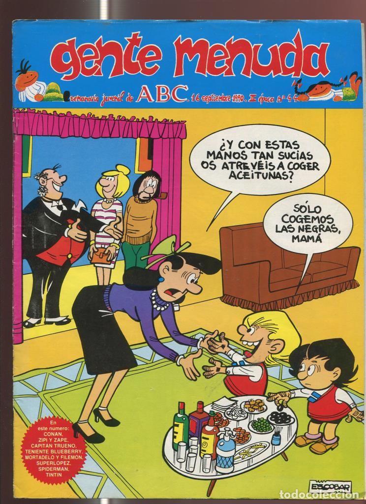 Comics: Gente Menuda seminario juvenil de ABC numero 044: El Capitan Trueno, etc - Varios
