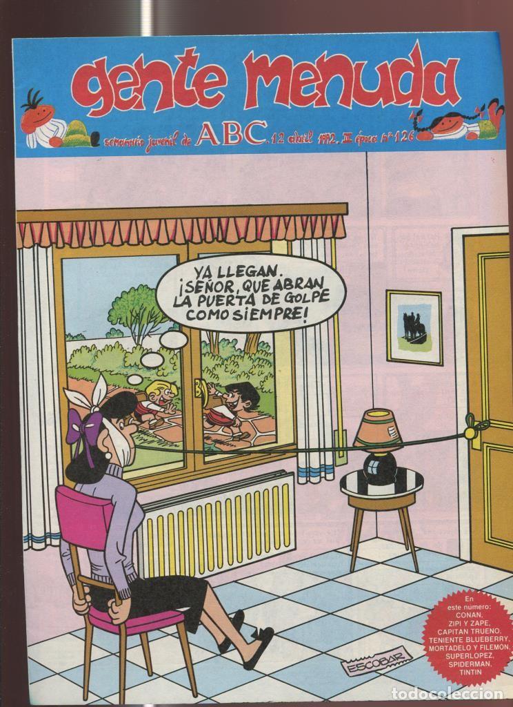 C&oacute;mics: Gente Menuda seminario juvenil de ABC numero 126: El Capitan Trueno, etc - Varios