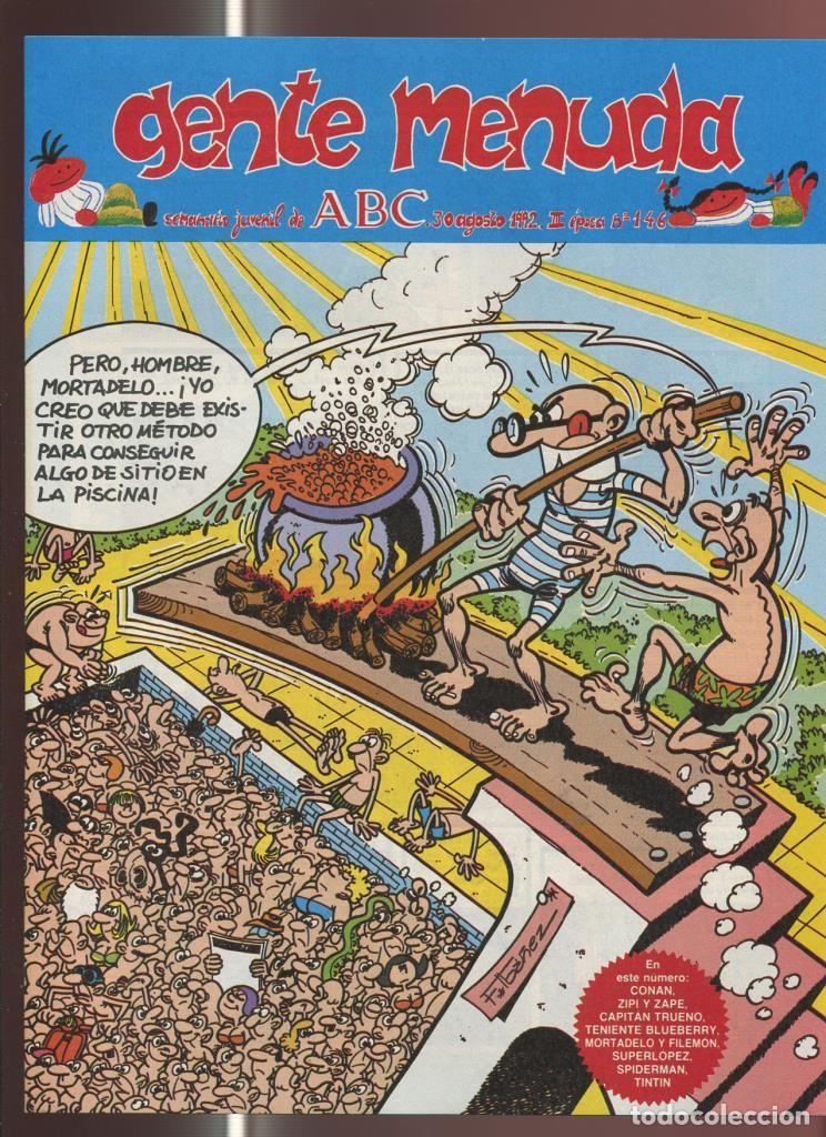 Comics: Gente Menuda seminario juvenil de ABC numero 146: El Capitan Trueno, etc - Varios