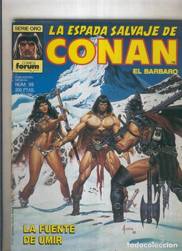 C&oacute;mics: La espada salvaje de conan volumen 1 numero 059 - Varios - Foto 1