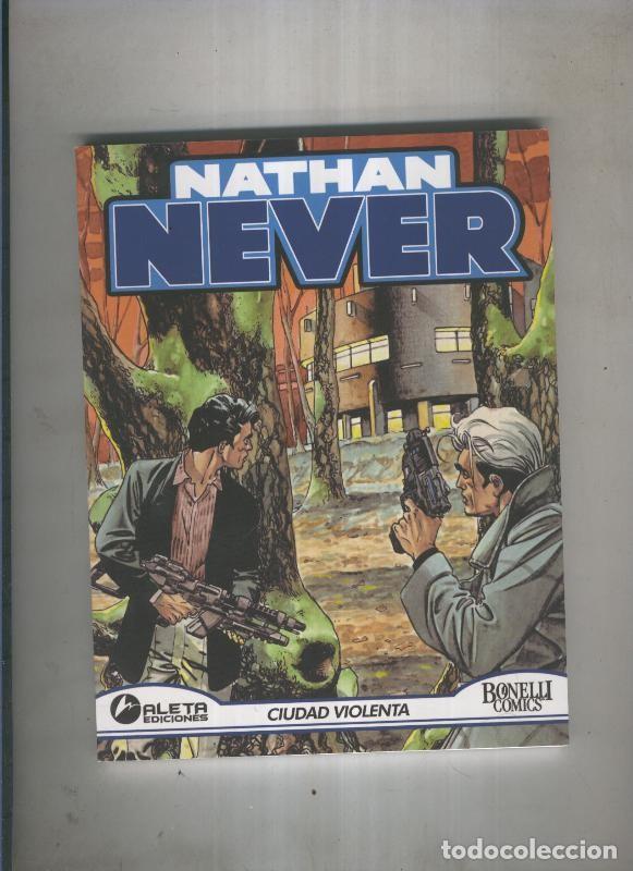 C&oacute;mics: Nathan Never numero 16 :Ciudad violenta - Medda, Serra y vigna - Foto 1
