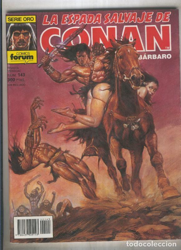 C&oacute;mics: La espada de conan el barbaro numero 143 - Varios - Foto 1