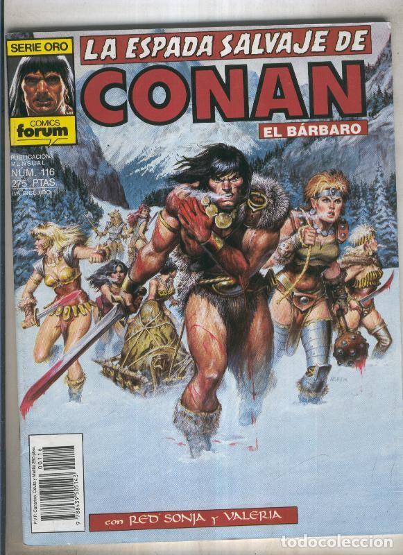 C&oacute;mics: La espada de conan el barbaro numero 116 - Varios - Foto 1