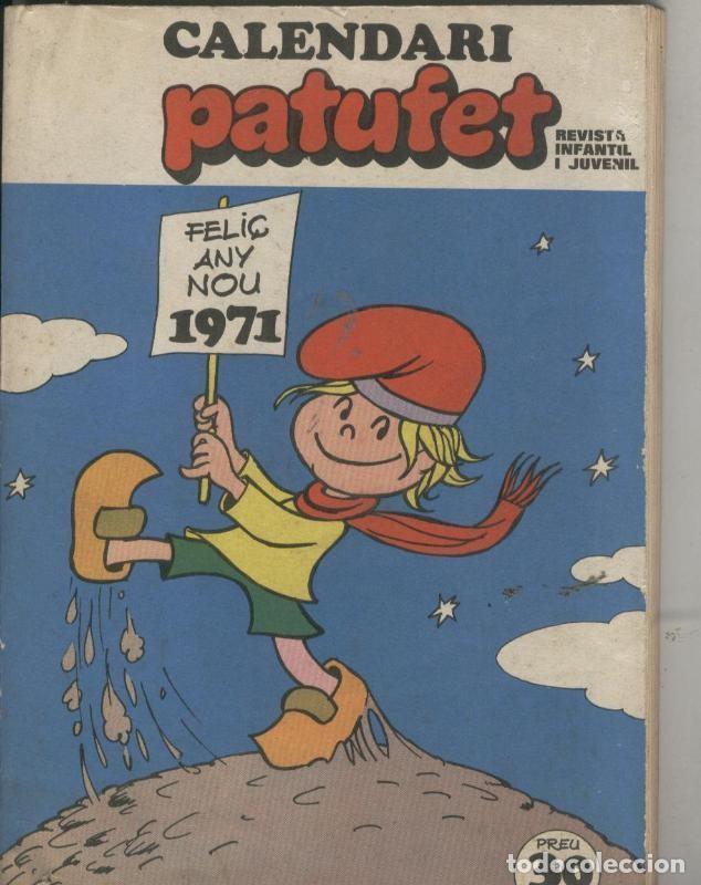 C&oacute;mics: Patufet calendario 1971 - Foto 1