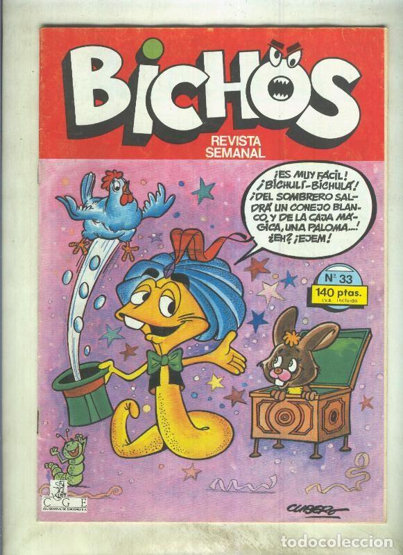 C&oacute;mics: Bichos numero 33 (numerado 1 en trasera) - Varios - Foto 1
