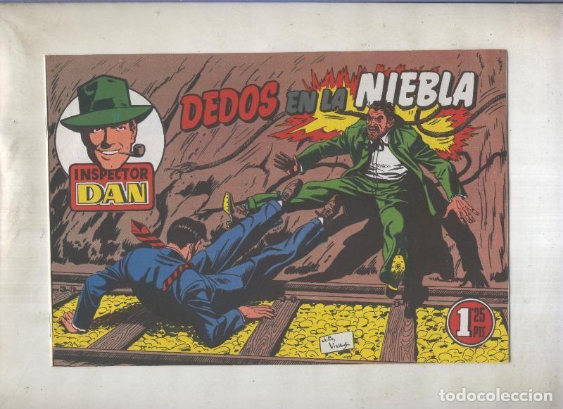 C&oacute;mics: Inspector Dan facsimil numero 70: Dedos en la niebla - Eugenio Giner - Foto 1