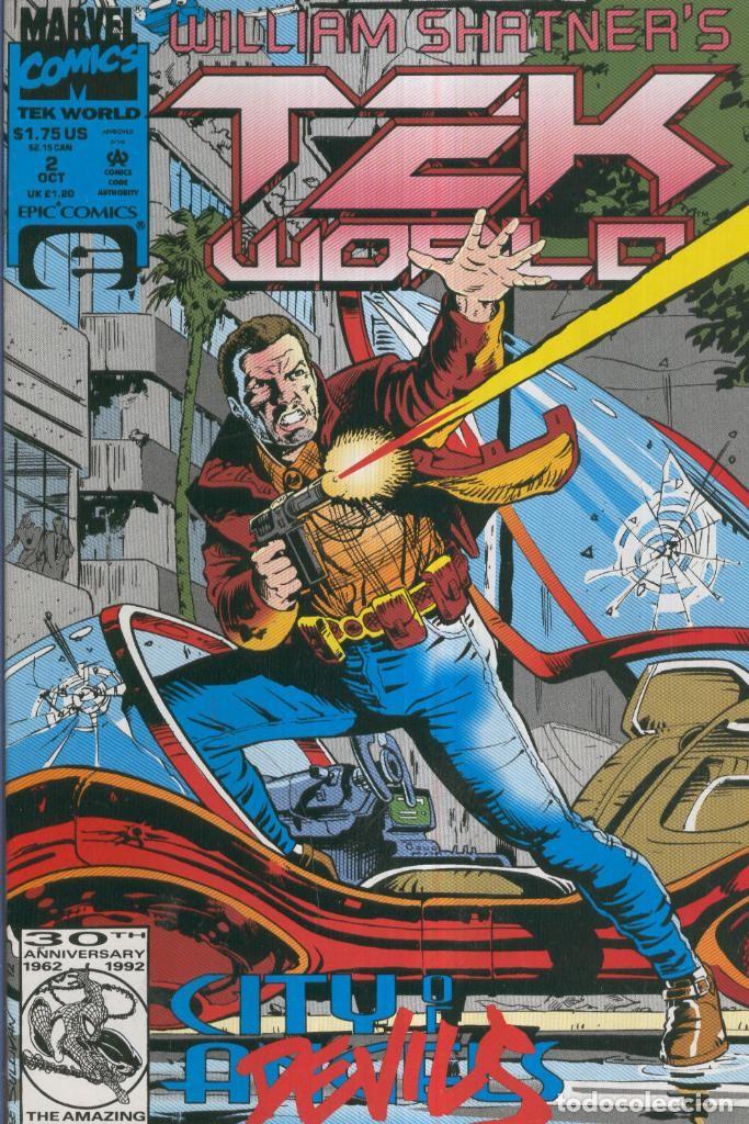 Comics: William Shatner,s - TEK WORLD, Volume 1 No.02: Across the Border - Evan Skolnick
