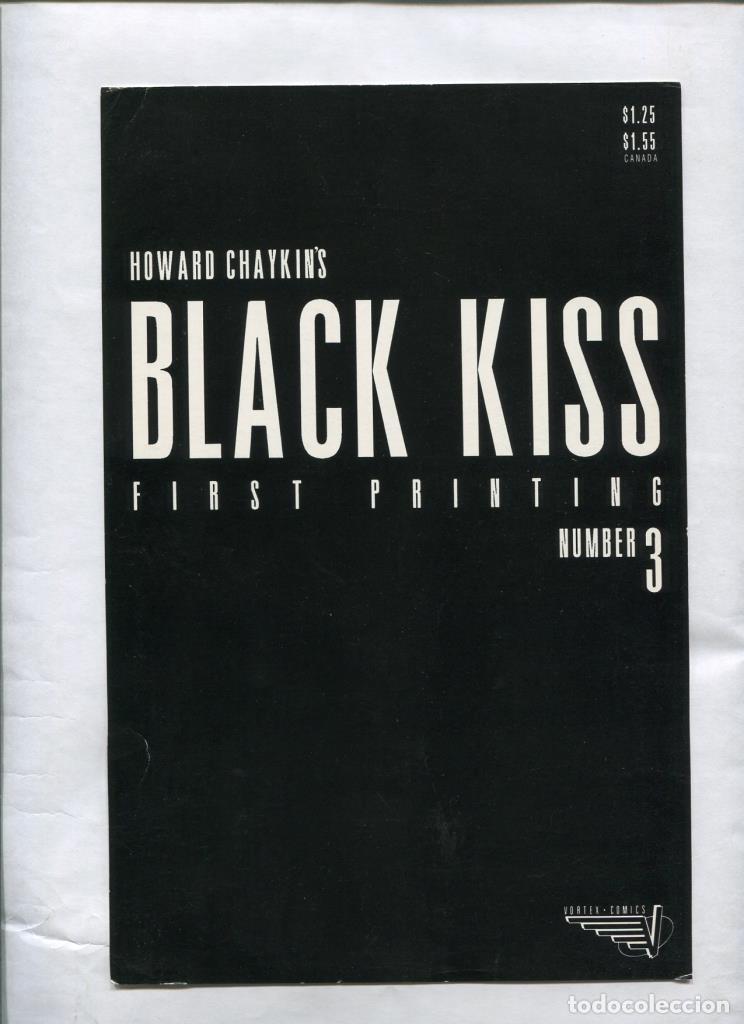 Comics: Hoja 17 x 26 cm: Black Kiss - Howard Chaykins