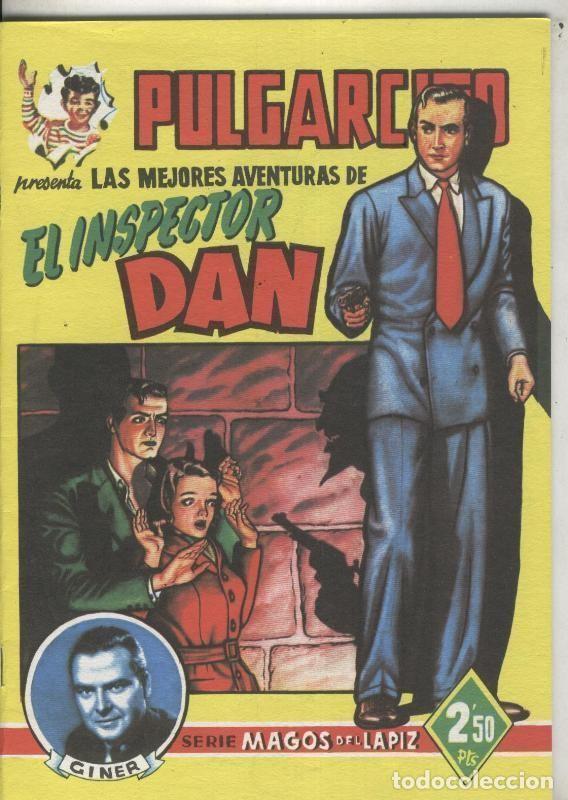 C&oacute;mics: Inspector Dan serie Magos del Lapiz, edicion facsimil - Eugenio Giner - Foto 1