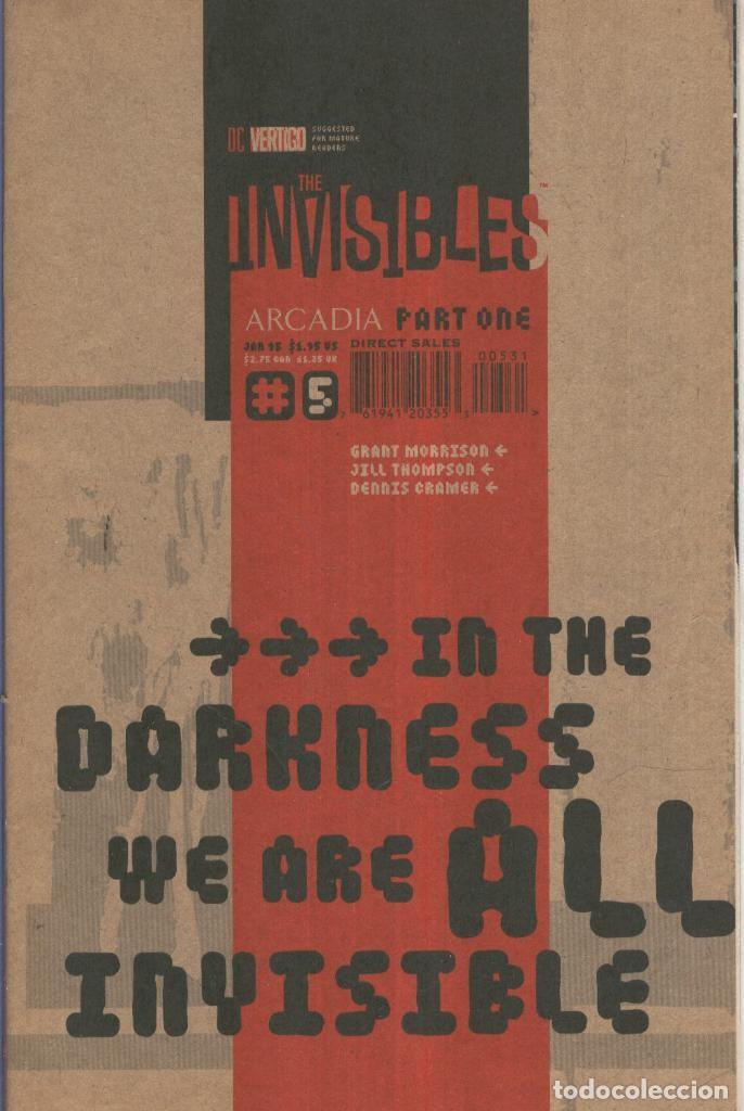 Comics: THE INVISIBLES, Volume 1 No.05C: Arcadia Part One (DC Comics) - Jill Thompson