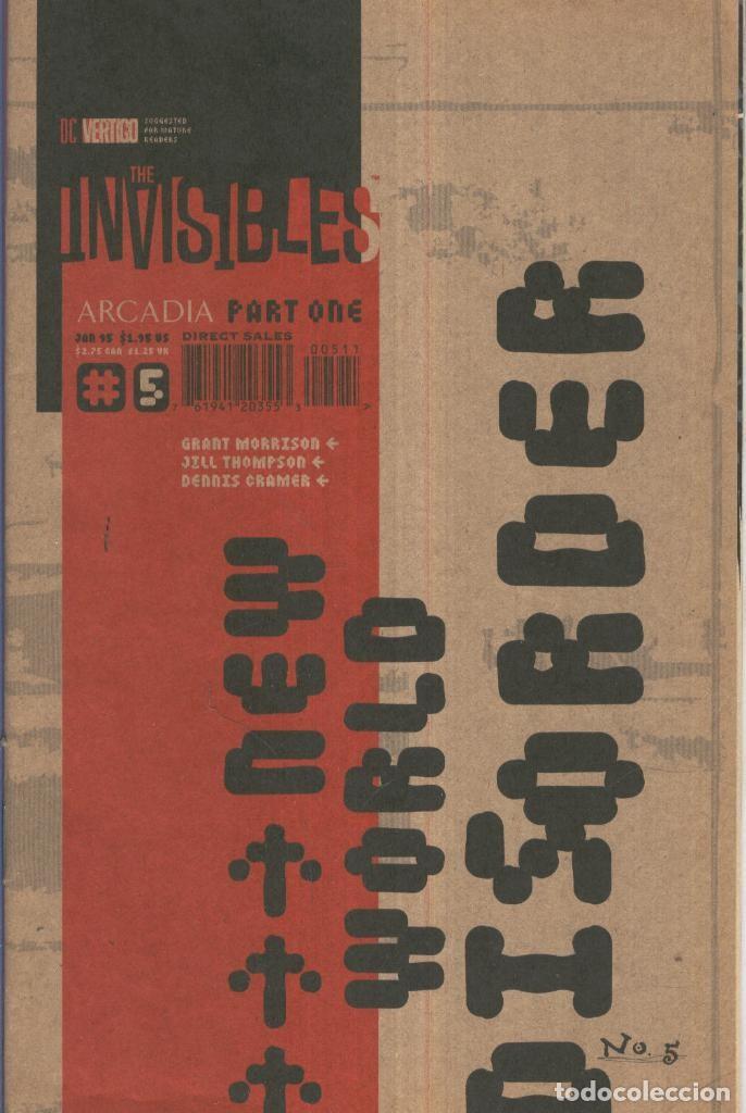 Comics: THE INVISIBLES, Volume 1 No.05: Arcadia Part One (DC Comics) - Jill Thompson
