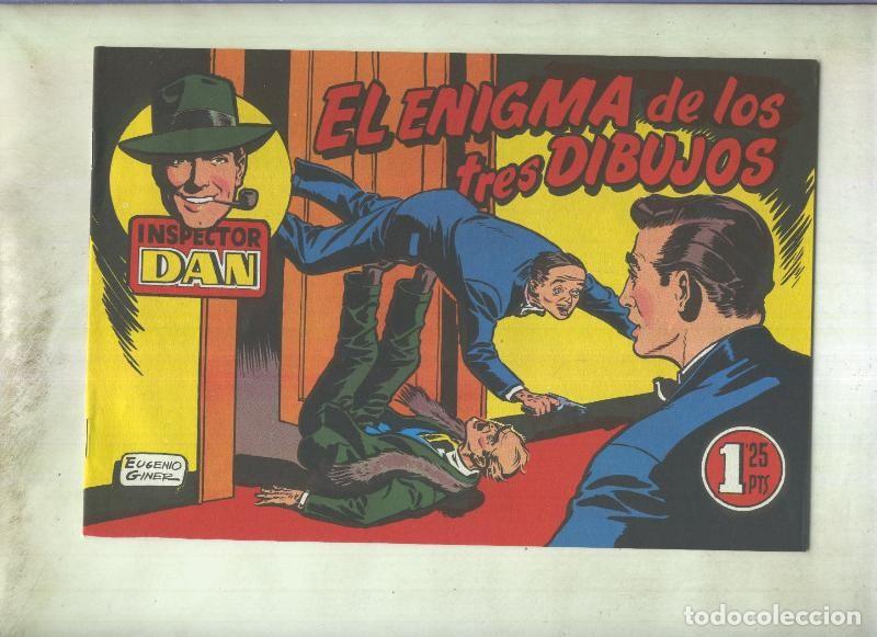 C&oacute;mics: Inspector Dan facsimil numero 12: El enigma de los tres dibujos - Eugenio Giner - Foto 1