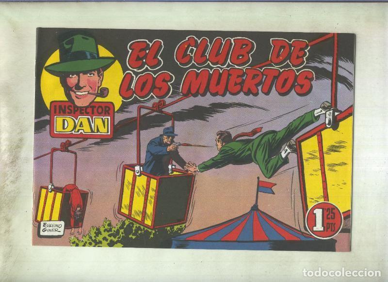 C&oacute;mics: Inspector Dan facsimil numero 19: El club de los muertos - Eugenio Giner - Foto 1