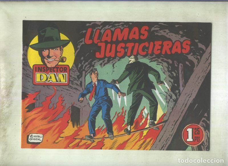 C&oacute;mics: Inspector Dan facsimil numero 15: LLamas justiciera - Eugenio Giner - Foto 1
