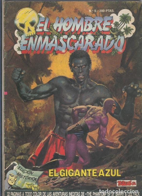 Comics: El Hombre Enmascarado numero 05 (numerado 2 en trasera) - Lee Falk
