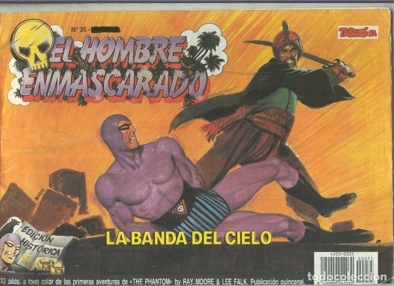 Comics: El Hombre Enmascarado numero 35 (numerado 2 en trasera) - Ray Moore-Lee Falk