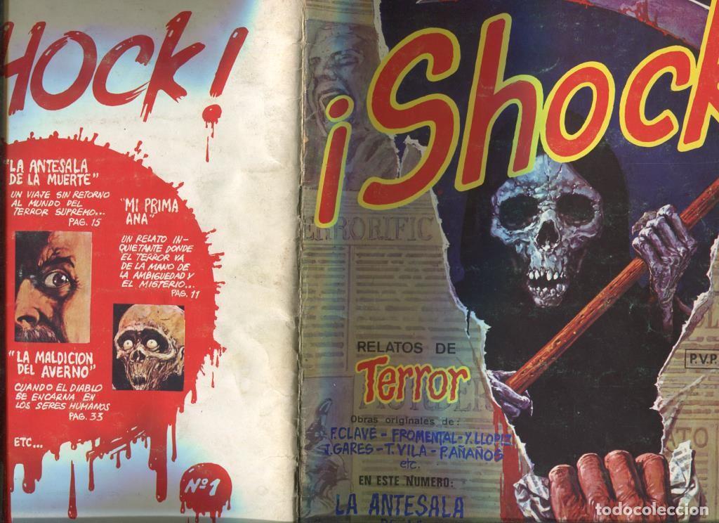 C&oacute;mics: Shock numero 01 (numerado 2 en trasera) - Varios - Foto 1