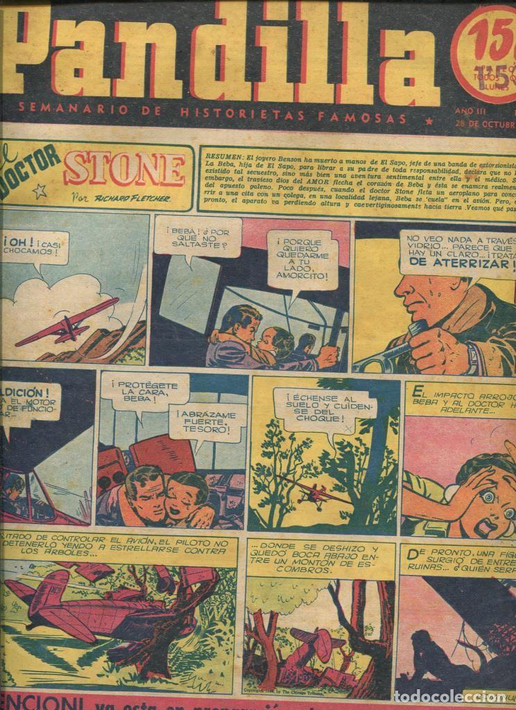 Comics : Pandilla semanario de historietas famosas numero 121 (procede de tomo desencuadernado) - Varios