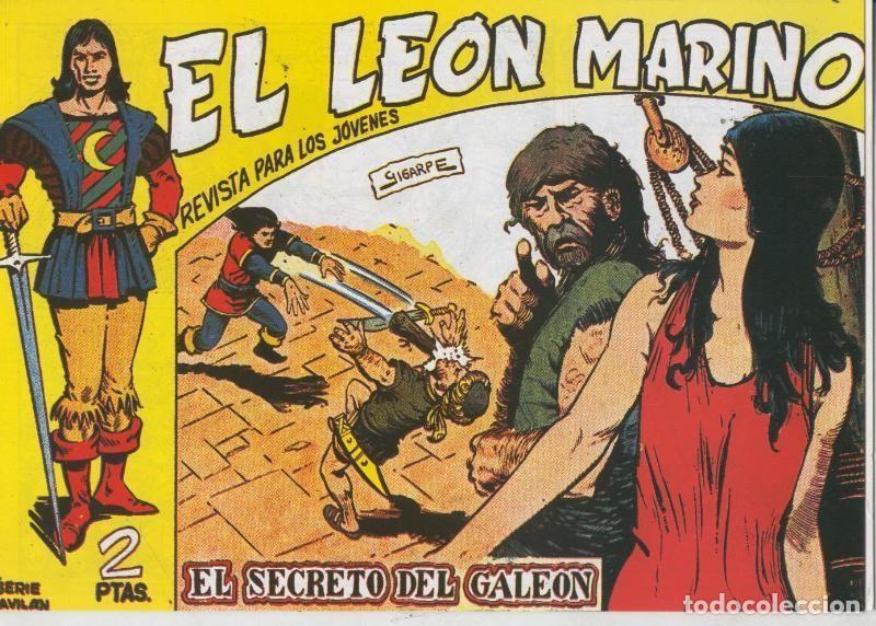 Comics: El Leon Marino facsimil numero 21: El secreto del galeon - Claudio Tinoco - Gigarpe